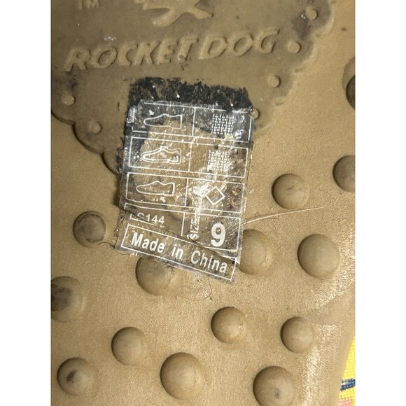 Rocketdog Women’s Ballerina Flats Size 9 Pastels Resort Vacation Beachy Boho - Picture 7 of 7